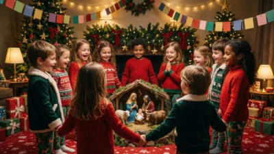 Opening Prayers for Christmas Kids Party