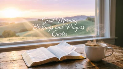 Good Morning Blessings and Prayers Quotes