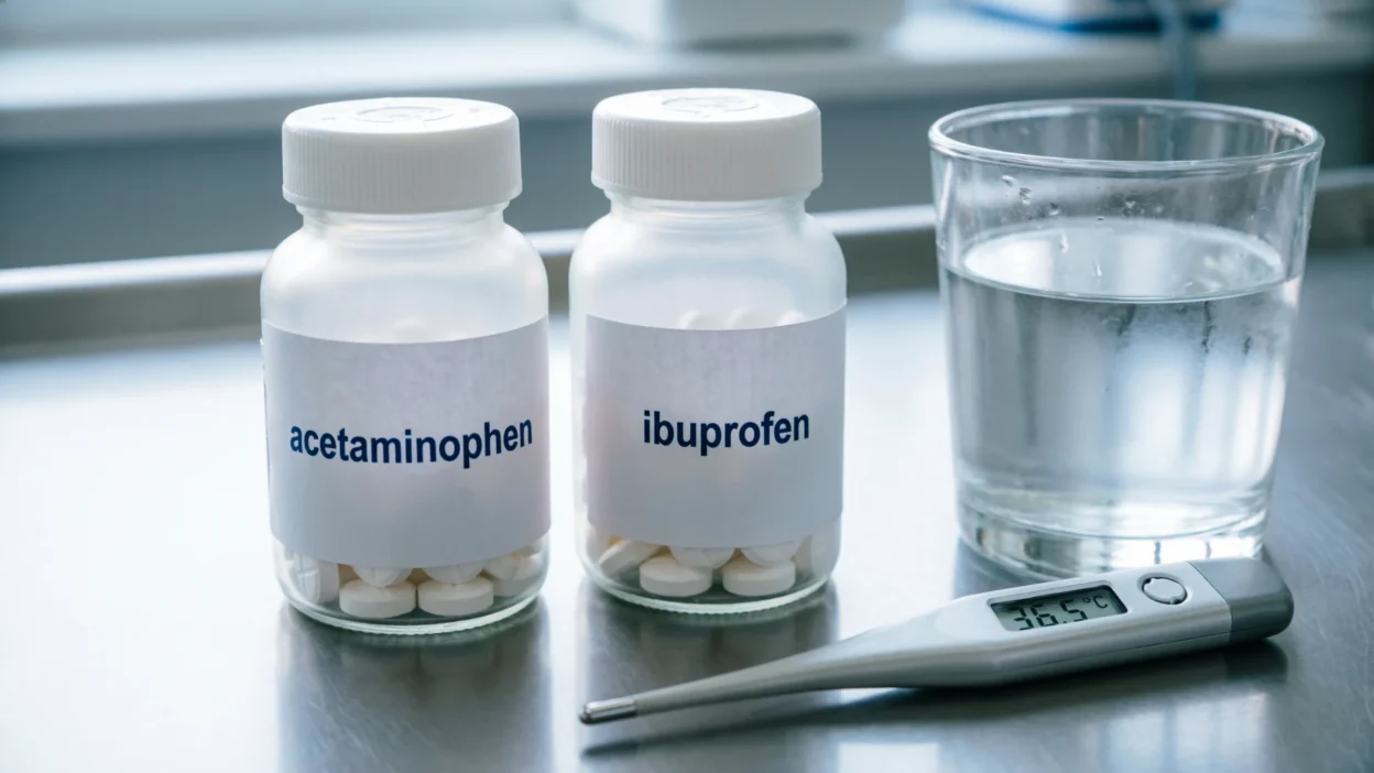 Acetaminophen or Ibuprofen