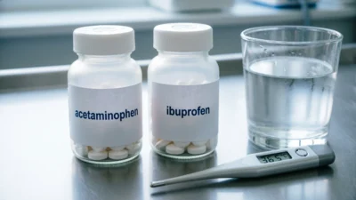 Acetaminophen or Ibuprofen