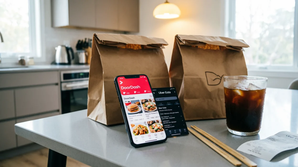 DoorDash or Uber Eats