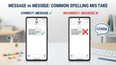 Message vs Messege