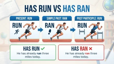 Has Run vs Has Ran