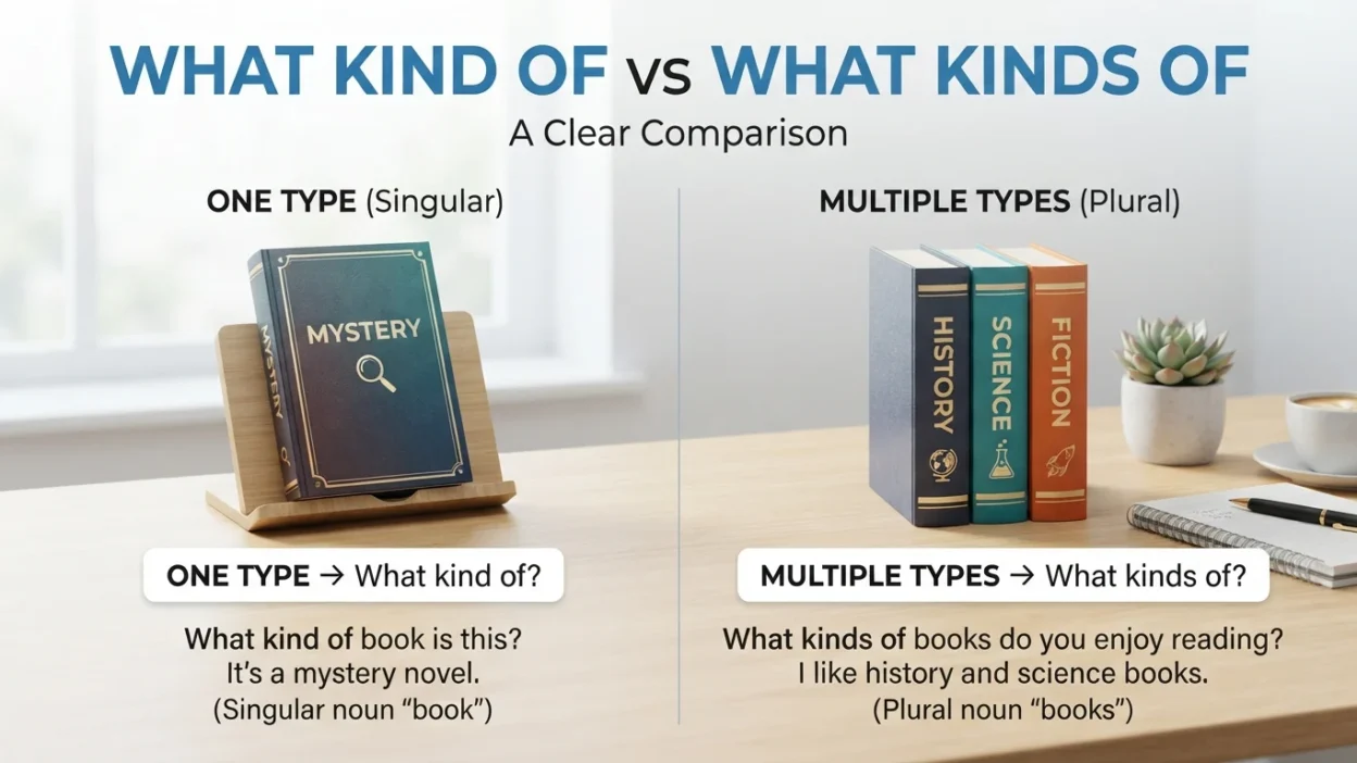 What Kind of vs What Kinds of