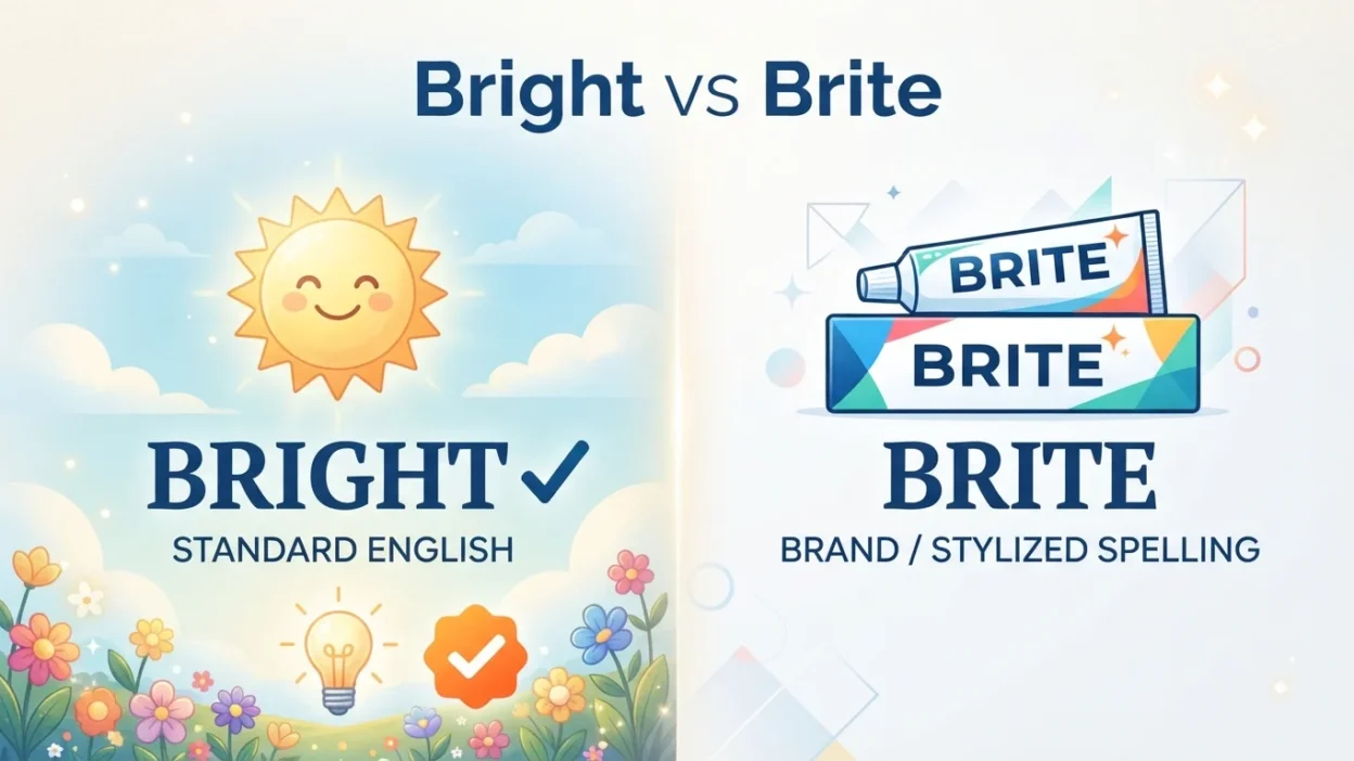 Bright vs Brite