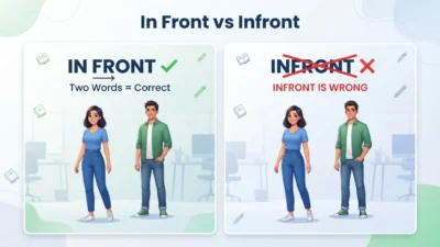 In Front vs Infront